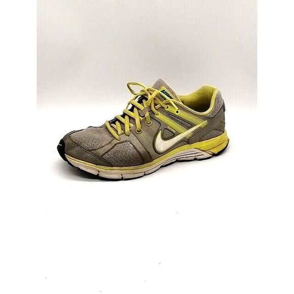 Nike Sneakers Womens Anodyne DS Gray Yellow 8 Flywire Running Shoe 537681-007‎ - Picture 1 of 12